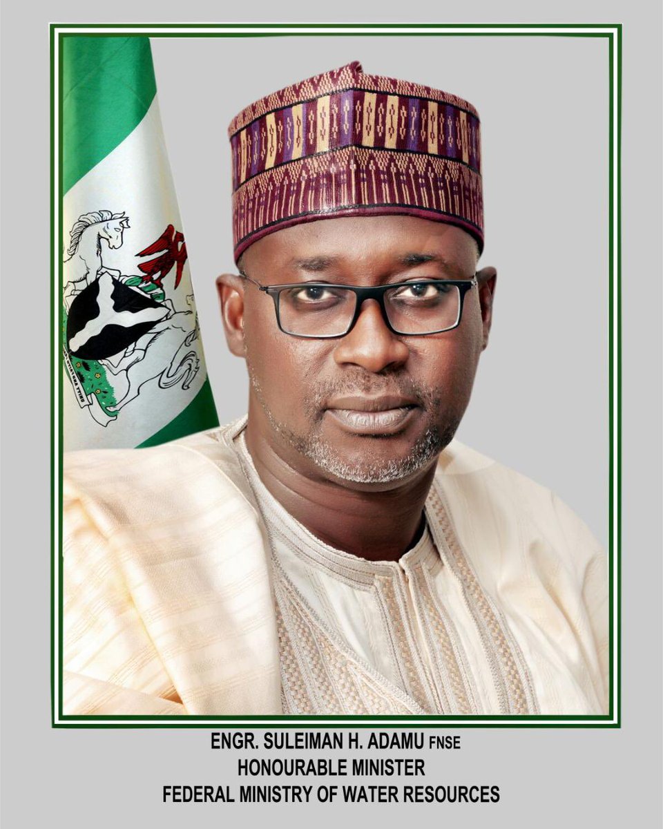 Wishing the Honorable Minister Of water resources Engr. Sulieman Adamu a very Happy Birthday as he continues to record excellent feats in the water sector.