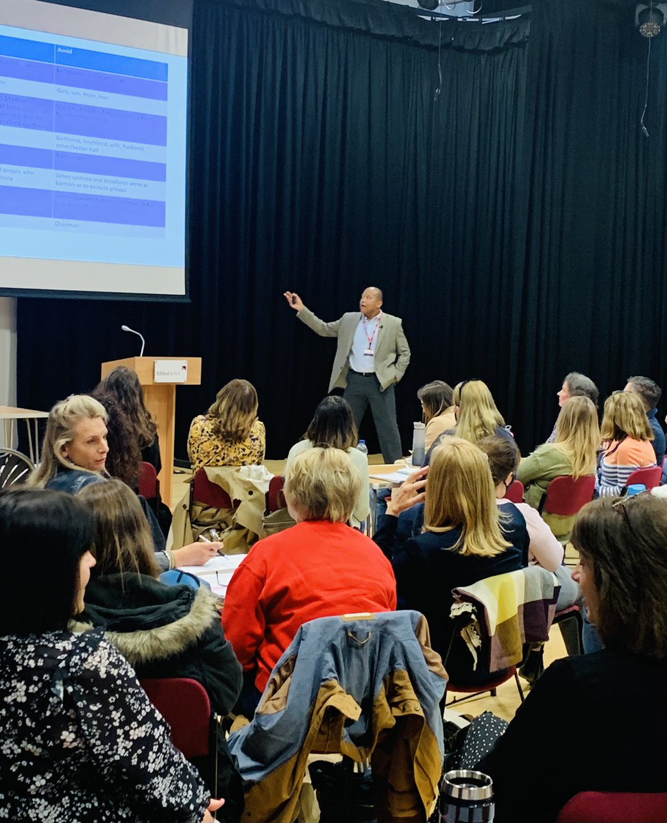 JenDavison6's tweet photo. Thank you @MarkRGervais for a thought-provoking and informative session - ‘Learn, Unlearn, Re-learn, the language of Inclusion’. Good advice: Ask- be politely inquisitive and be prepared to be vulnerable. As educators we all have a responsibility to keep learning. @AbbotsHill https://t.co/xrFXVq9oDa