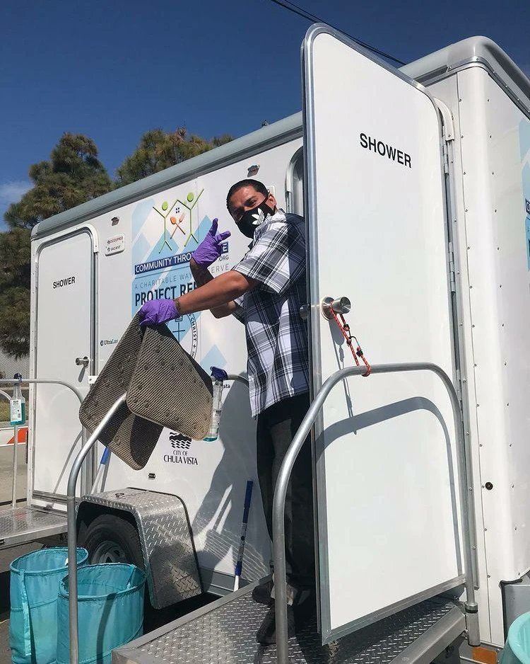 CTH465's tweet image. Another #ProjectReFresh Tuesday. Very exciting to be approaching having provided our 500 shower.