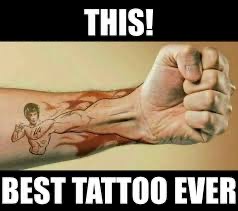 R.I.P to the legend Bruce Lee #fistoffury 

#tattoolife #tattoo #memes #memesdaily #memestagram #memepage #memelord #memeoftheday #memelife #memeworthy #funnymemes #dailymemes #deepfriedmemes