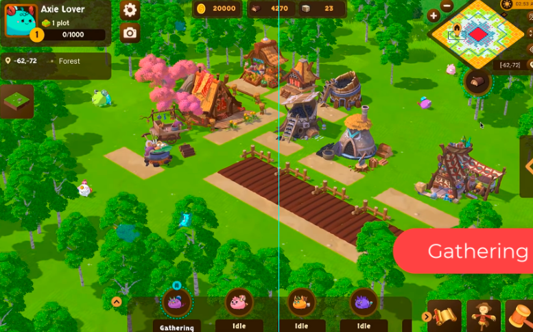 0800Academy's tweet photo. 🌍 Recientemente, se reveló un gameplay de Lands, el cual deja ver la enorme cantidad de posibilidades que nos brindará este modo.

⚔ Farmeo, construcción, crafting, batallas PVP/PVE y mucho más! https://t.co/CyibpbDOFx