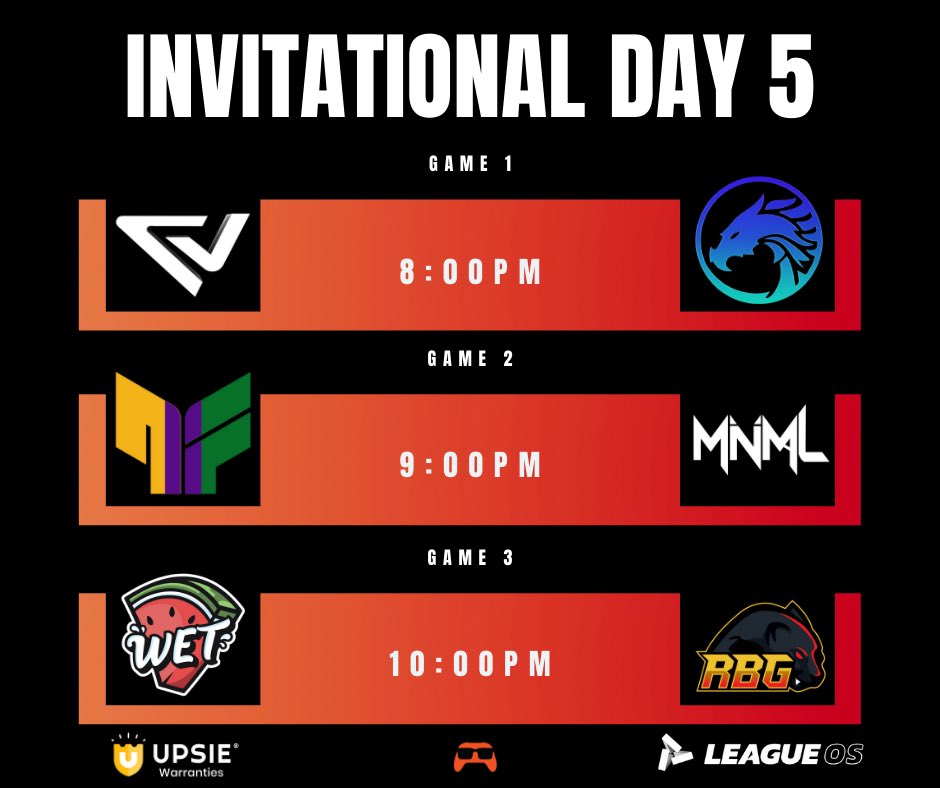 Day 5 action tonight, who’s ready?👀

Pre-Show starts at 7:15pm EDT🎙

Be there or be 🟧