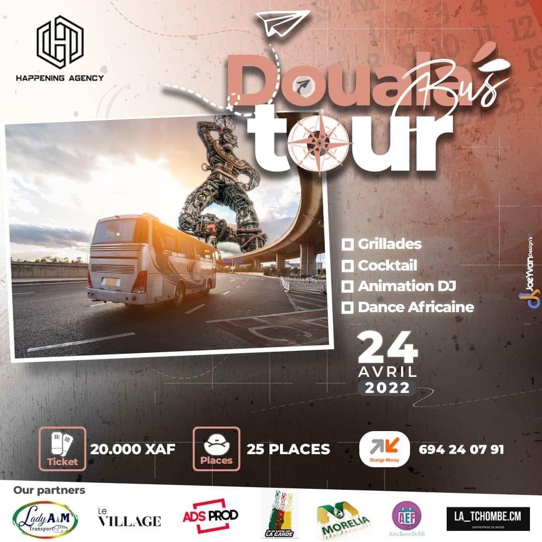 Lady_Fiel's tweet photo. Tu feras quoi ce dimanche ? 😊

Ça te dit une journée au #DoualaBusTour  😍. 
Regarde ce qu’il yaura au programme 👇🏾

🍢 Grillades, 
🍹 Cocktails, 
💃🏾🕺🏻Animation  DJ, 
🦁 Danses africaines. 

Je t’invite à découvrir l’itinéraire 👇🏾😊. Bip moi si tu seras dispo ok? 😉

#MissVelo https://t.co/x4qKaOmqd5