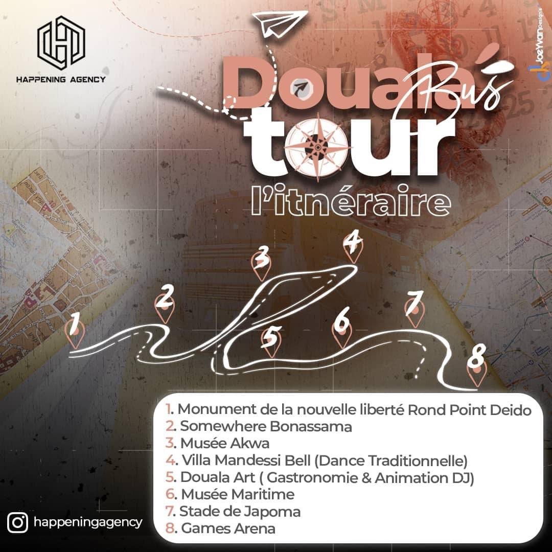 Lady_Fiel's tweet photo. Tu feras quoi ce dimanche ? 😊

Ça te dit une journée au #DoualaBusTour  😍. 
Regarde ce qu’il yaura au programme 👇🏾

🍢 Grillades, 
🍹 Cocktails, 
💃🏾🕺🏻Animation  DJ, 
🦁 Danses africaines. 

Je t’invite à découvrir l’itinéraire 👇🏾😊. Bip moi si tu seras dispo ok? 😉

#MissVelo https://t.co/x4qKaOmqd5