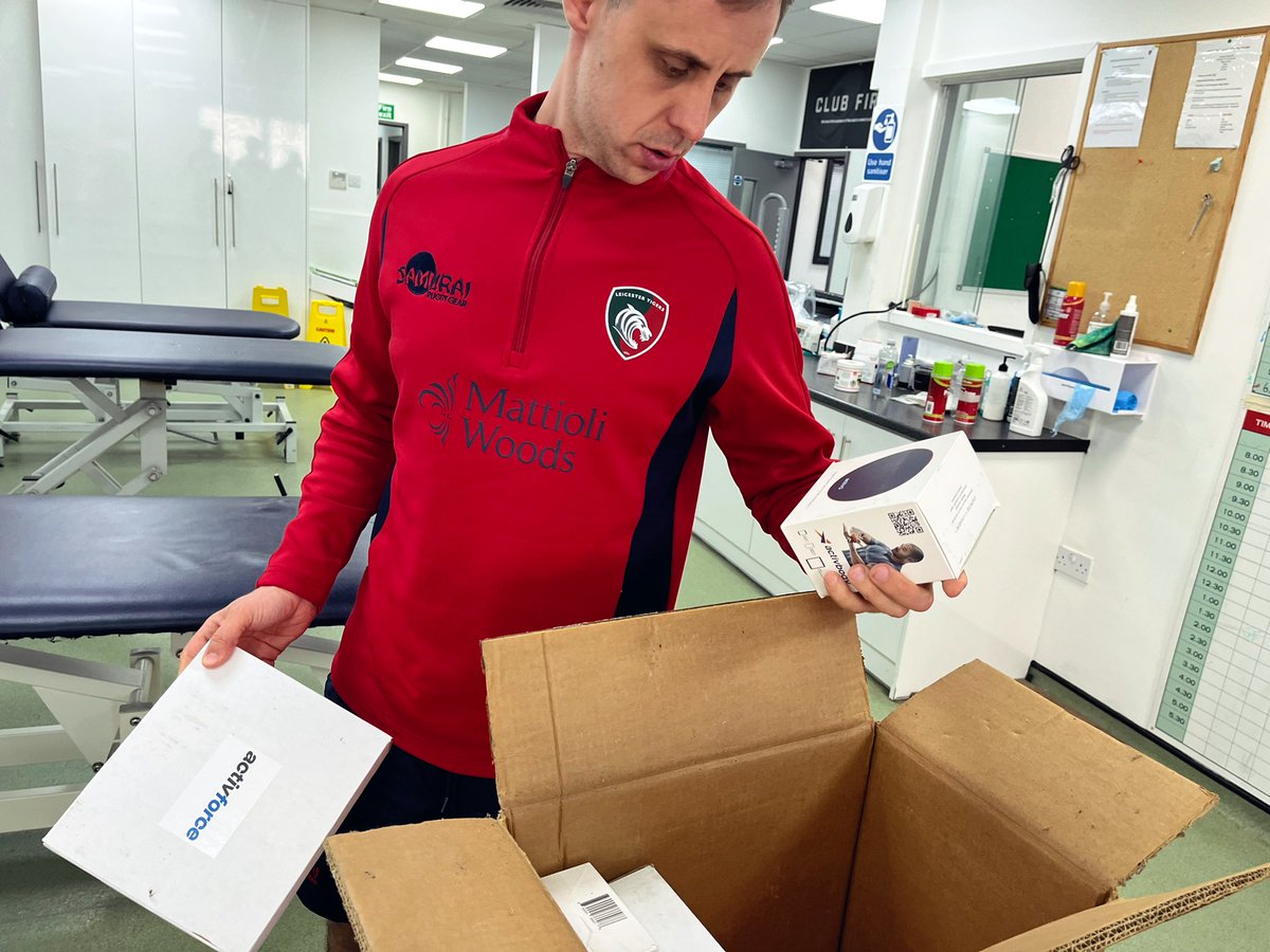 power__david's tweet image. Huge thanks to @activbody_  for sending out so many ActivForce devices recently to distribute to players @LeicesterTigers for objective early loading and live feedback in rehab 👏🏼

Been using for over a year now for a variety of injuries and couldn’t recommend more 🏋🏻‍♂️📲🤓