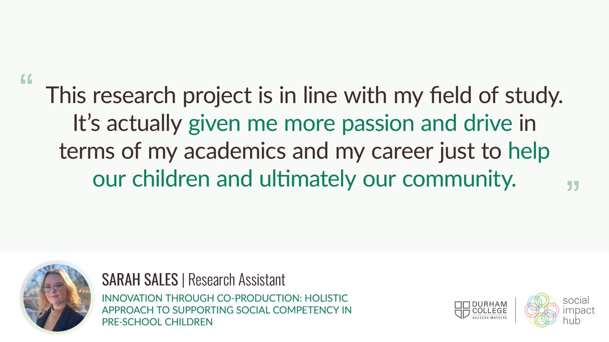dc_socialimpact's tweet photo. Sarah Sales shares how her research project combines her passions and academics to create a tangible change in the Durham community. To learn more about this project, visit https://t.co/vI35RlHNeo. #DCSOAR #DCProud #DCORSIE https://t.co/eRobpv2CQA