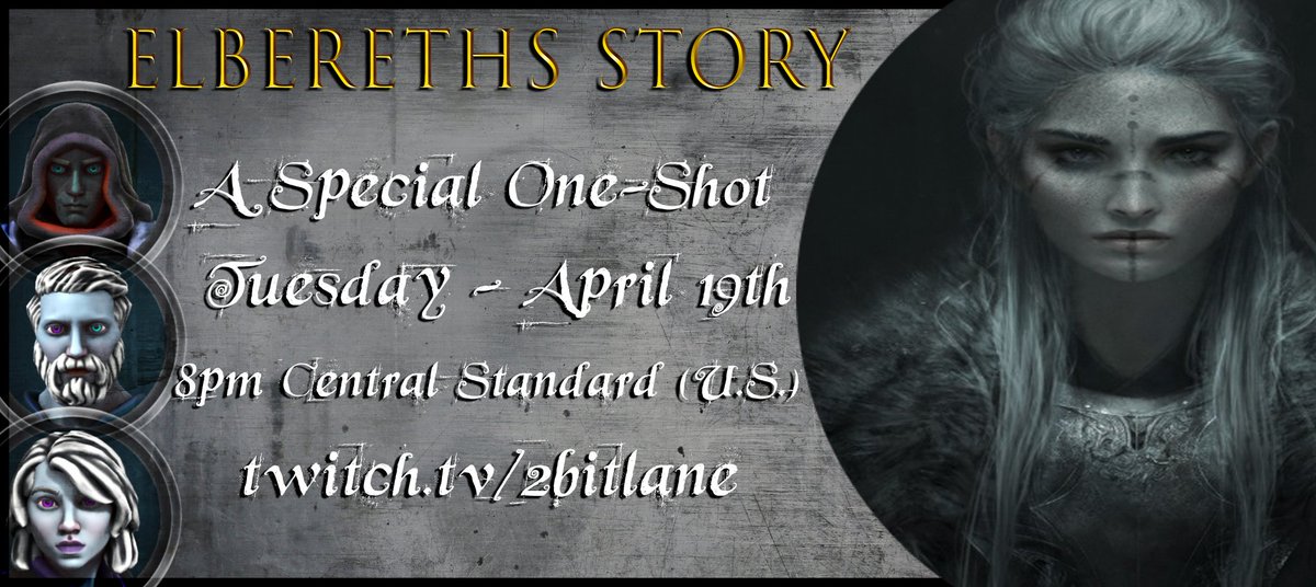 toi_DnD's tweet photo. Tonight 
Tell your friends. Tell your mom. Tell Steve.... just dont tell that one guy 
#DnD #TOI #dungeonsanddragons #Twitch #Livestream #dnd5e #roll20 
#OneShot #backstory https://t.co/XIC0M9vs0D