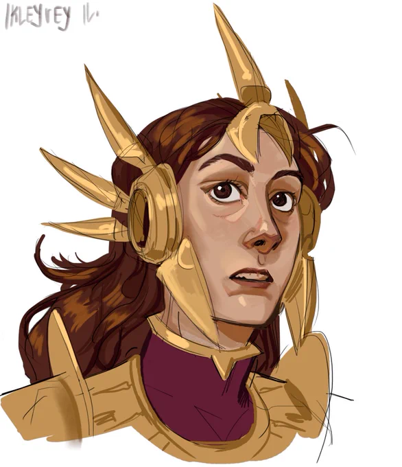 Working on profiles for characters in my Targon comic!
#ArtofLegends #Leona #Alune 