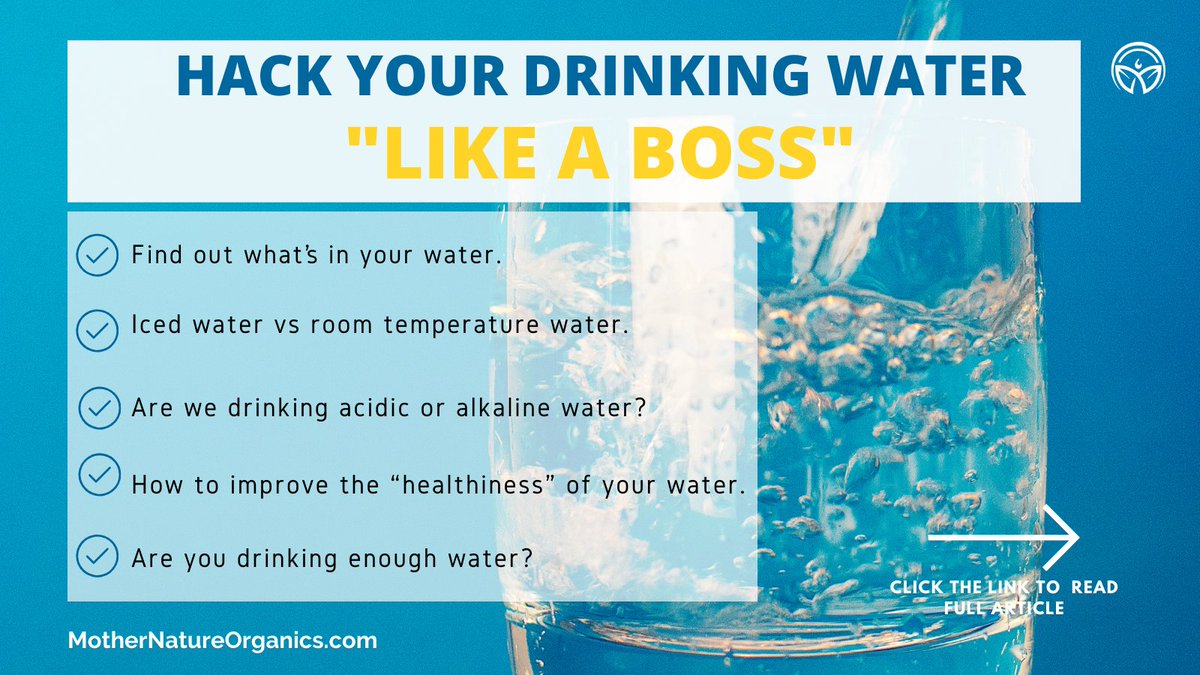 MotherNatureO's tweet photo. In this article, you will learn how to hack the #water we drink and make the right changes to benefit not only us but the very young and the very old in our families. 

Read the article HERE https://t.co/PeyT3XuvBN https://t.co/Ii2sAHfWiO