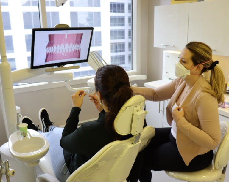 archerdentalca's tweet photo. A look inside Archer Dental Rosedale where we chart patients' past, present and future smiles. Digital imaging and digital printing are two technologies that have really impacted #Canadiandentistry and #orthodontics in the last two decades.  https://t.co/fsLNKTFPlo https://t.co/HwcuJKRVn8
