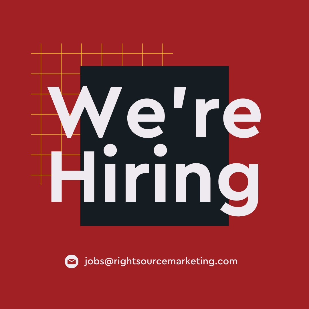 🚨 We're looking for a Content Marketing Coordinator, a Content Strategist, and more. Check out our openings. #hiring bit.ly/3rC7bCl