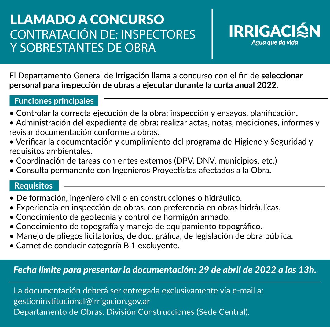 Irrigación Mendoza tweet media