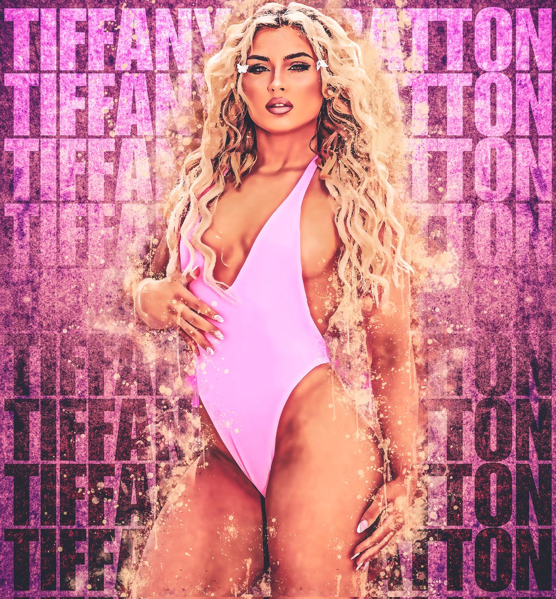 Tiffany Stratton    @tiffstrattonwwe
...
📸 Credit to insta @ bluelineefex
...
#TiffanyStratton #wwe #nxt #BuffBarbieDoll #wrestling  #badassbeauty