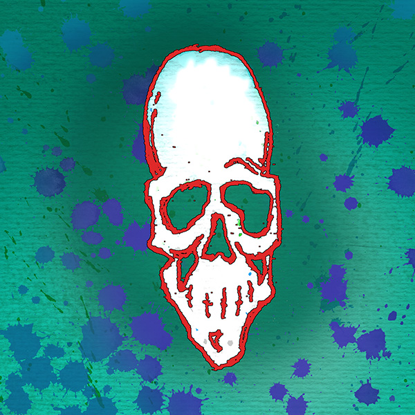 DeadAliveStudio's tweet photo. Zygo 2, 2022 - Blue Green 

Another look at the idea.

#skull #nft #art #Skeleton https://t.co/QknjqOYJL8
