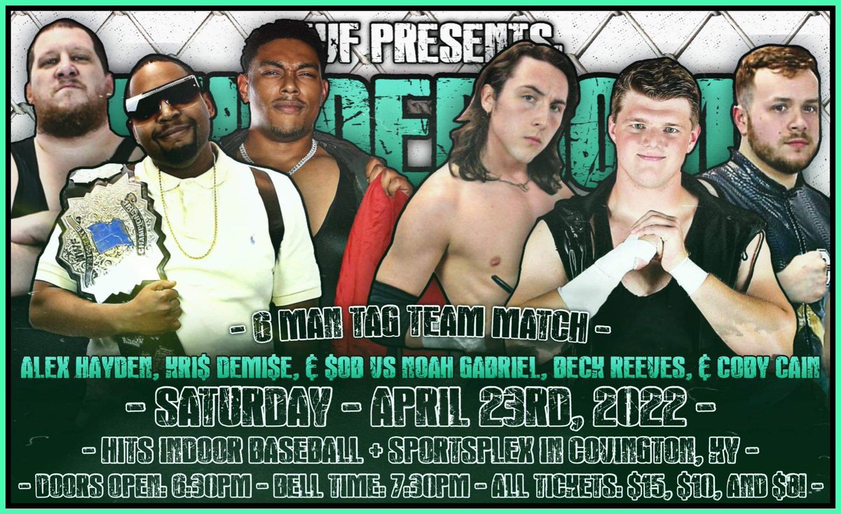_NoahGabriel's tweet photo. "You want a war?...you're gonna get one @sinclairBentley"
#born2wrestle #EveryoneTaps
🎟🔗: https://t.co/pxaMDptYpu https://t.co/lgVAWvVurw