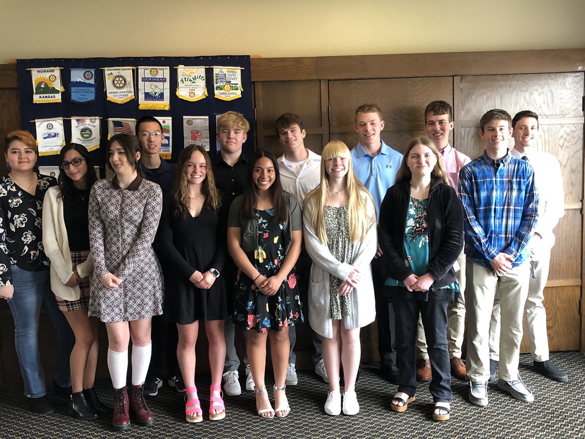The top 5% of our graduating class had lunch today with Emporia’s Rotary Club. Proud of this group! <a href="/EHighGuidance/">EHS Guidance</a>