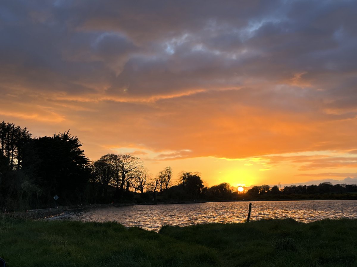 Sunset on the Back of the Island