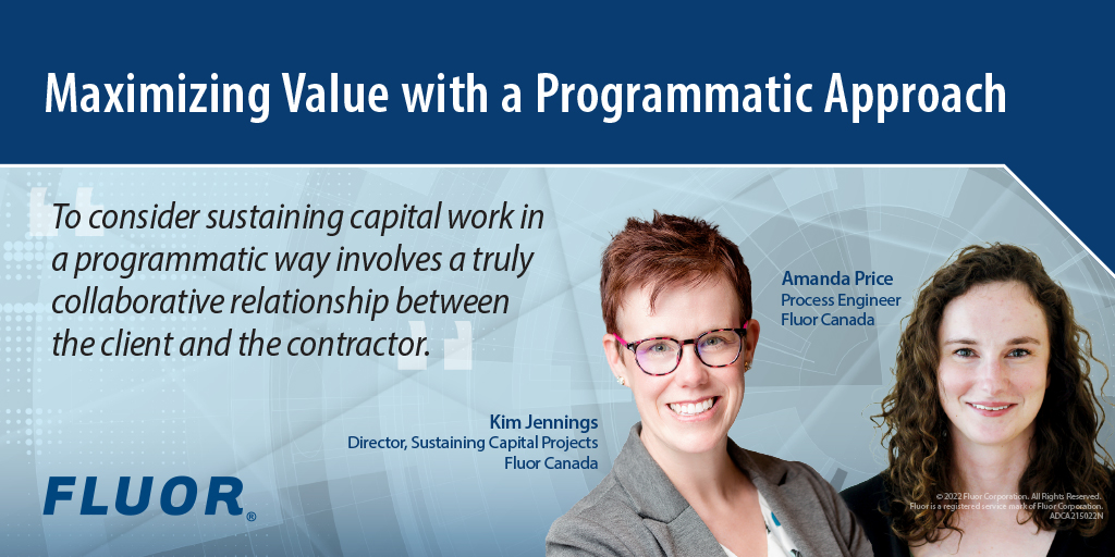 In this latest article published in the <a href="/BOEReport/">BOE Report</a> we discuss maximizing value for clients and the benefits that come with a truly collaborative approach. 

Read the full article here👉bit.ly/3McKJYc

#FluorBuildsABetterWorld