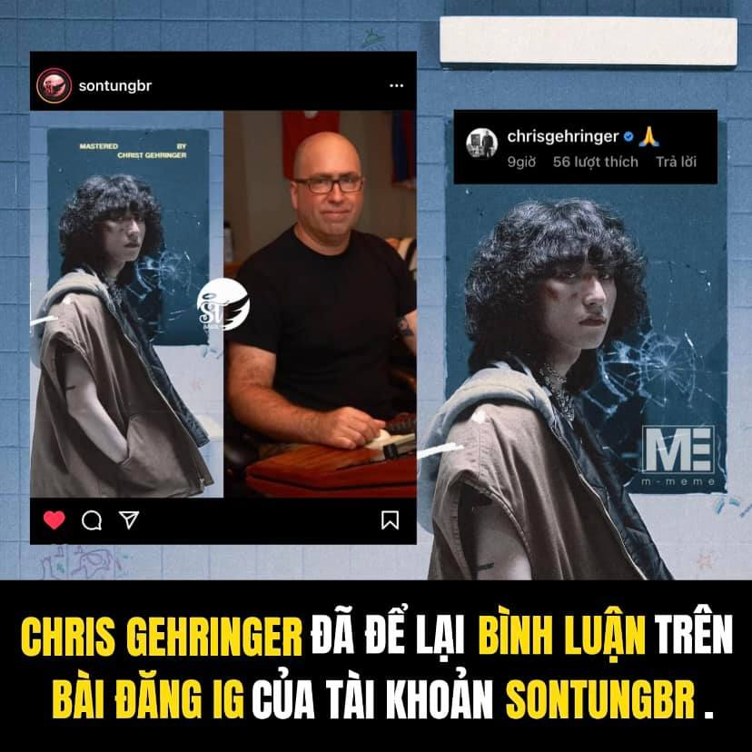sontung_mmeme's tweet photo. Recently Chris Gehringer left a comment on an Instagram post of Son Tung M-TP fans in Brazil.

OFFICIAL POSTER
THERE'S NO ONE AT ALL - SƠN TÙNG M-TP

#SonTungMTP #SonTungComeback
#SKYMTP #TheresNoOneAtAll #1stEnglishSong 
#MTPISBACK #MTPISCOMING 
@sontungmtp777 https://t.co/bX5O4Epvi1