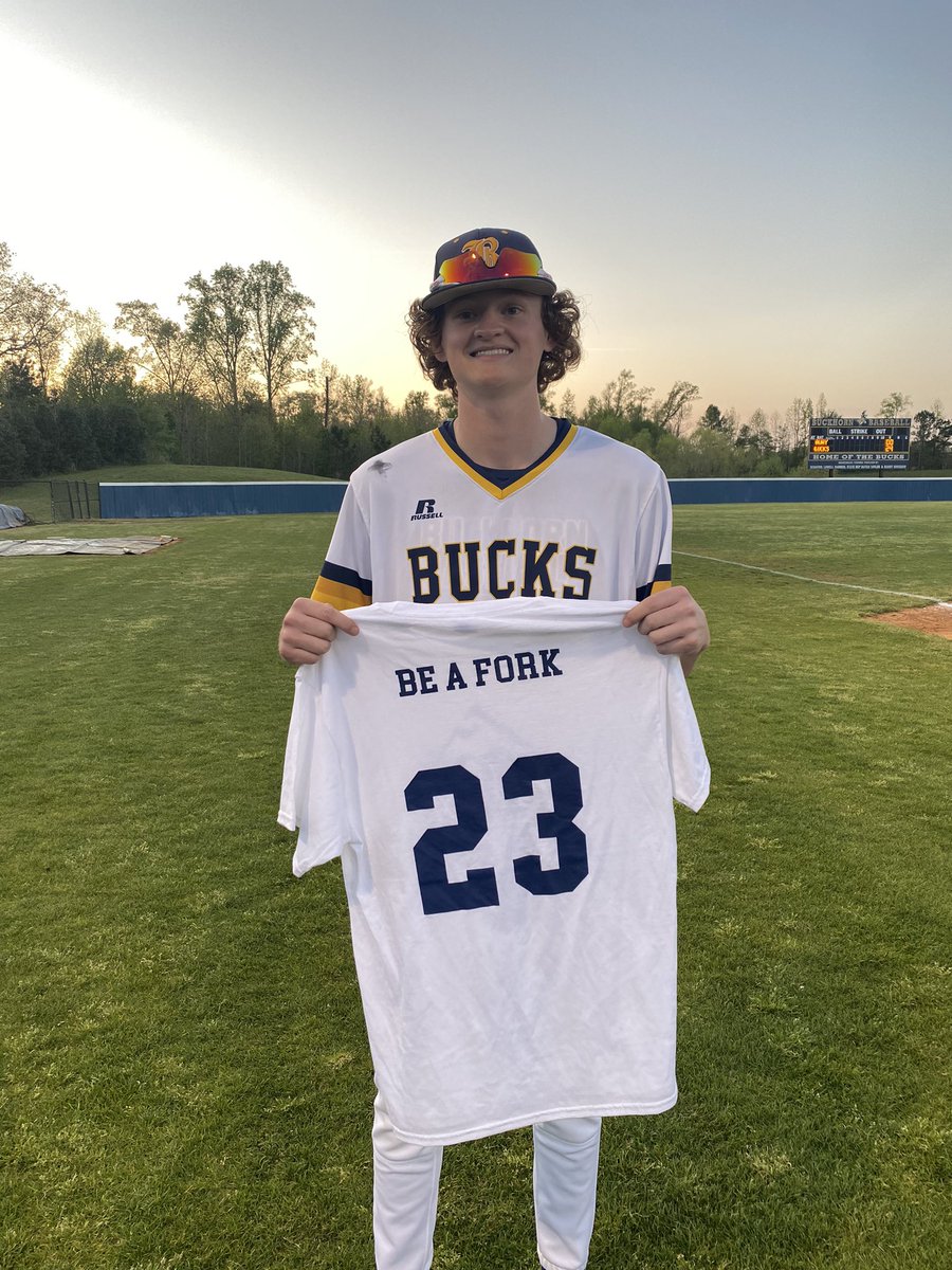 Bucks_Baseball's tweet photo. Bucks defeat @JCJetsBaseball 9-6. @gunnerdodd_11 wins the shirt tonight win 3 scoreless innings in relief and 4 K’s #GoBucks #forklife https://t.co/IJHph9gXCf