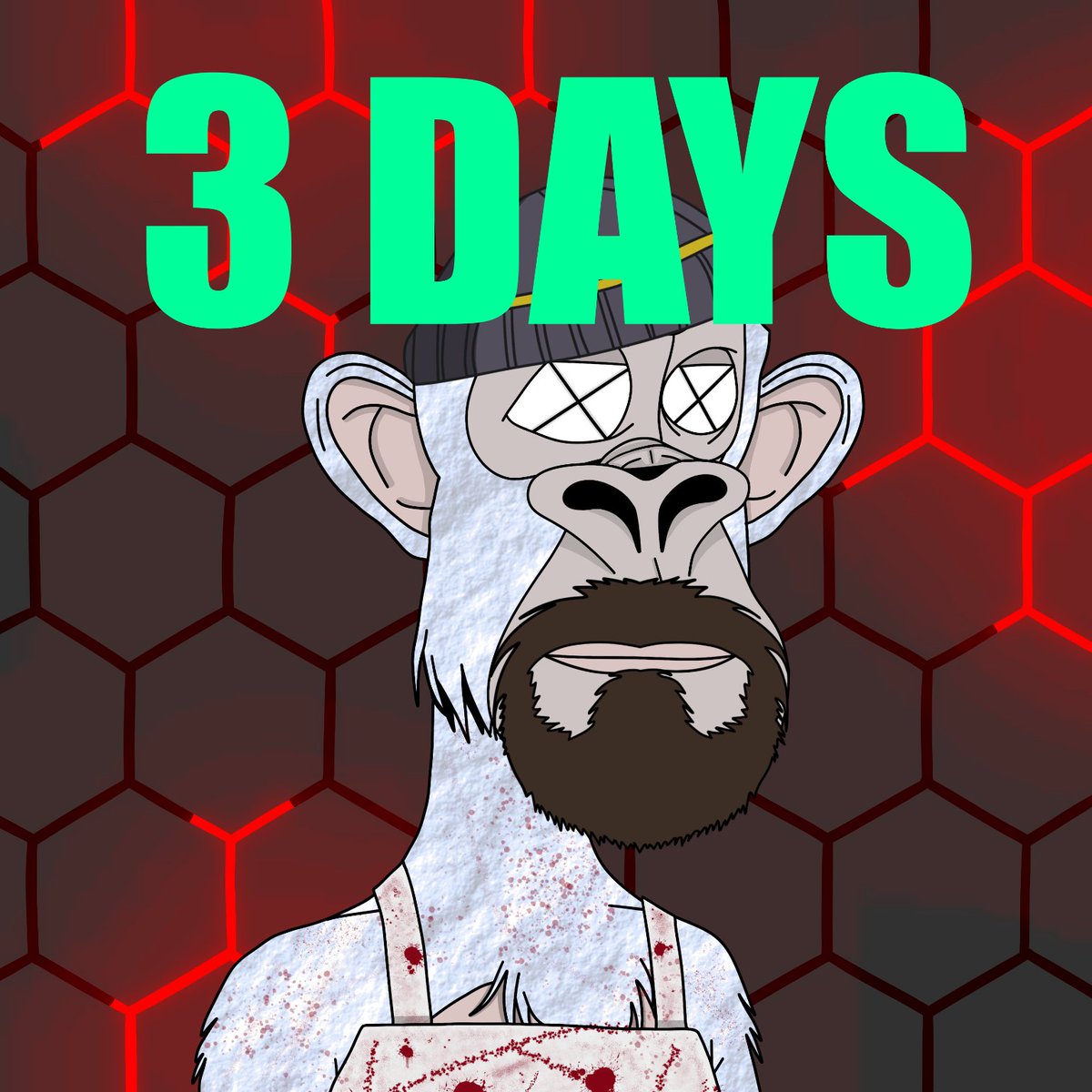 3 Days Chemists!! 
We have a few more WL spots to give out before our pre sale! 

RT + Tag 2 Friends To Be Considered For WL 

#NFT #MentalHealth #NFTCommunity #NFTDrop #NFTGiveaway #WhiteList #Ethereum #Blockchain #BBAPES #MentalHealthMatters #DrinkYourWater