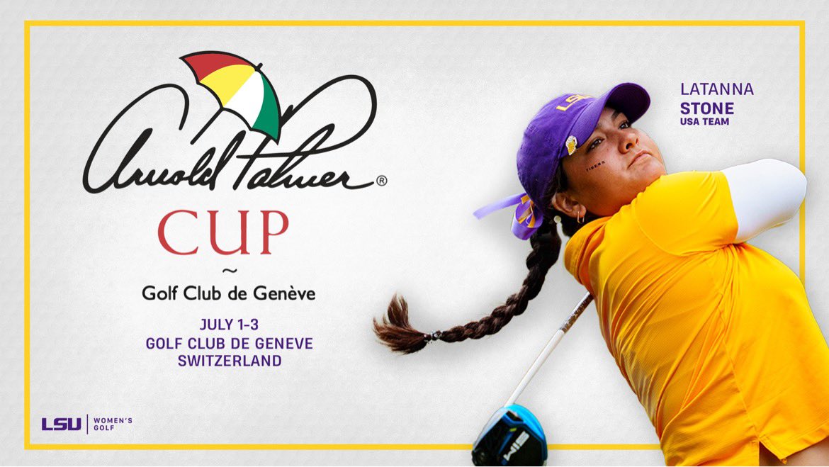 Latanna has been named to the U.S. Team for the 2022 Arnold Palmer Cup!

🔗 lsul.su/3uTWDjW