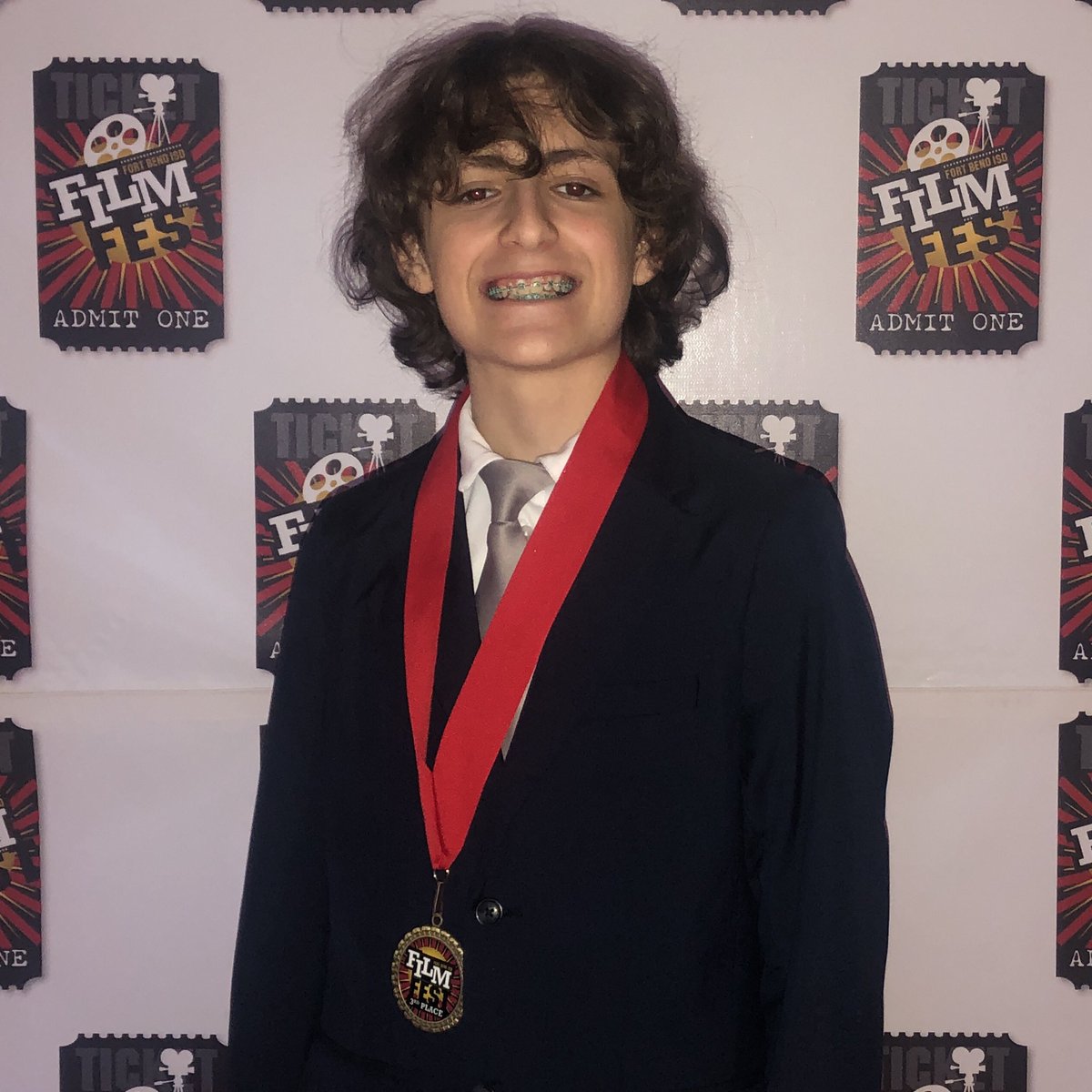 Winning third place in the photography category for his photo “Bloomy Day” is 7th grader Nathan Clouse. He is a student in Susanna Jakubik’s broadcasting class. #bettertogether