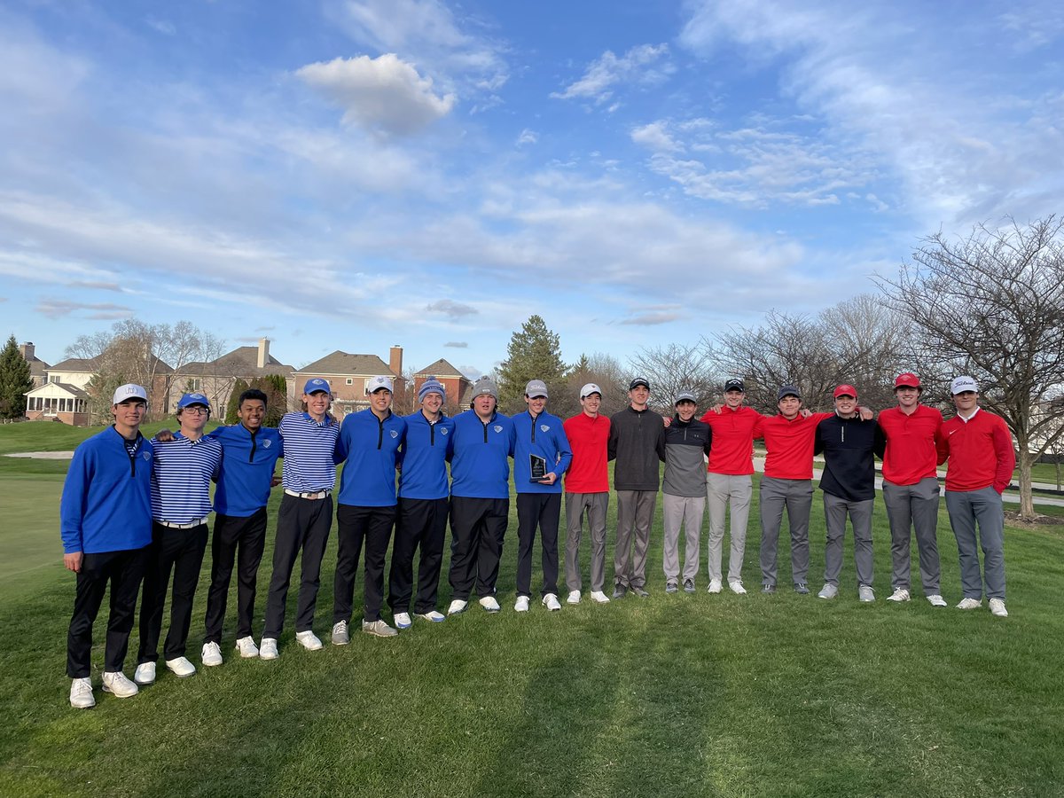 Royals Boys Golf (@hsegolf) on Twitter photo Royals retain the Mudsock Trophy after shooting 152 to <a href="/FHSBoysGolf/">Fishers Boys Golf</a> 159. Starnes co-medalist with 1-under par 35. JV also won 176-188. Great job team! #greatdaytobearoyal
<a href="/HSEAthletics/">HSE Royals Athletics</a> Royals retain the Mudsock Trophy after shooting 152 to <a href="/FHSBoysGolf/">Fishers Boys Golf</a> 159. Starnes co-medalist with 1-under par 35. JV also won 176-188. Great job team! #greatdaytobearoyal
<a href="/HSEAthletics/">HSE Royals Athletics</a>