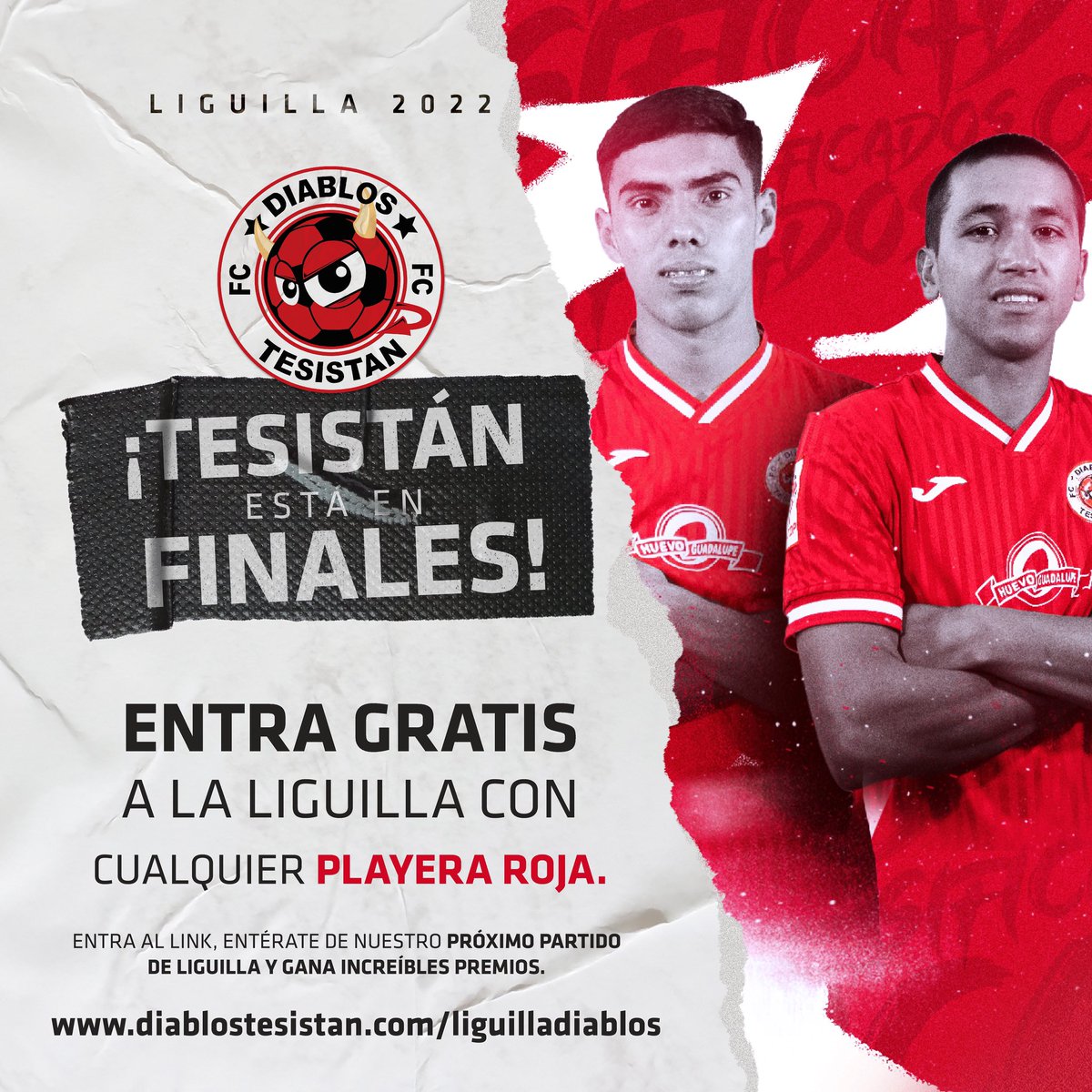 LIGUILLA 🤩

¡El infierno está listo, y esta que arde! Te necesitamos para alcanzar la gloria en <a href="/LigaTDP/">Liga TDP</a>! ¿Estás dentro? 🔥