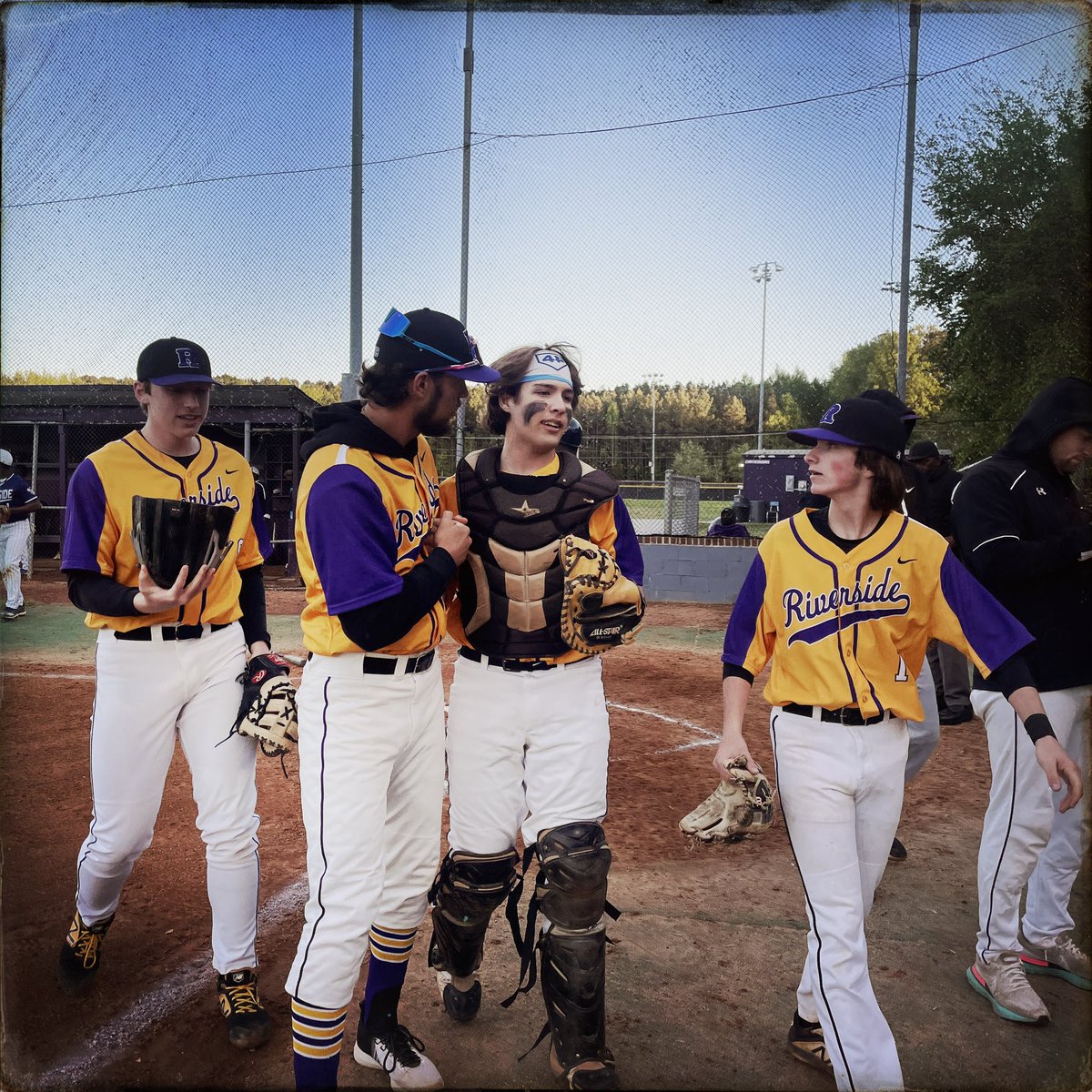 Out at the plate <a href="/RHSBASE/">Riverside Baseball 🏴‍☠️</a>