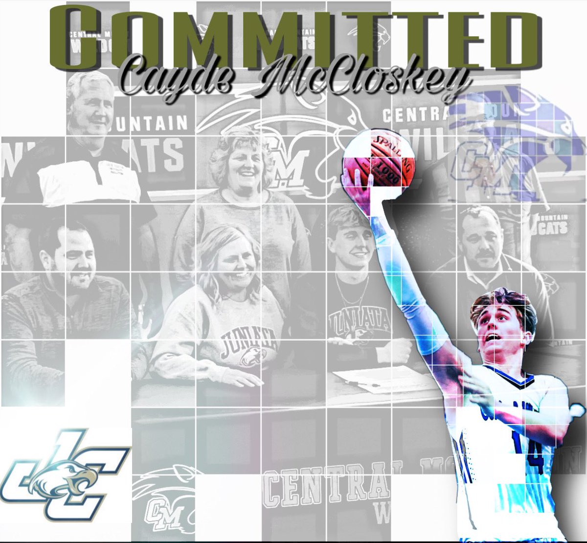 HoopsCM's tweet photo. Today we got the honor of watching another (soon-to-be) alum sign himself to a college roster. @cayde_mccloskey will keep the trend going for Wildcat players as the 6th player in 8 seasons to go to the next level, committing to @JuniataBSKB #LoveYall https://t.co/EAkzgxapZ9
