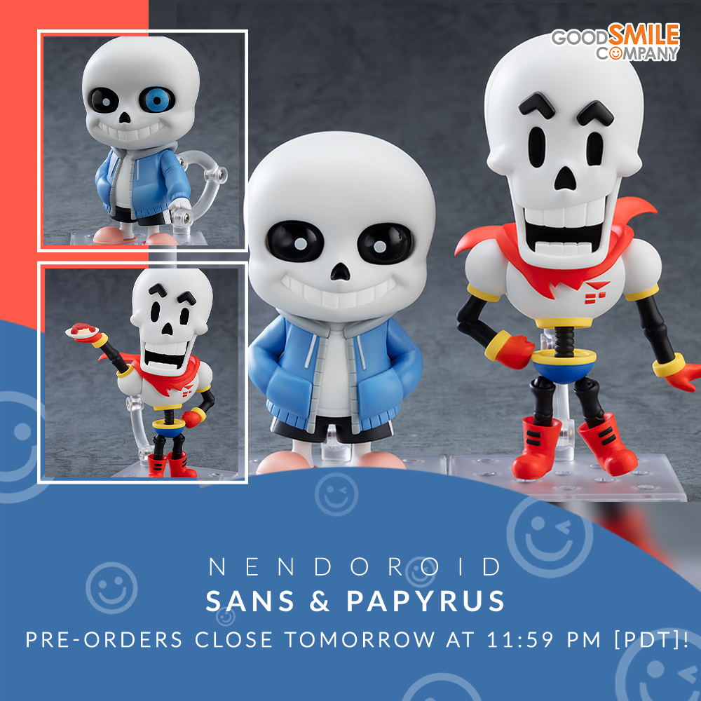 GoodSmile_US on X: No bones about it, Nendoroids from UNDERTALE would be a  great addition to your collection this Halloween! Be hip and visit  GOODSMILE ONLINE SHOP US today! Shop:  #UNDERTALE #