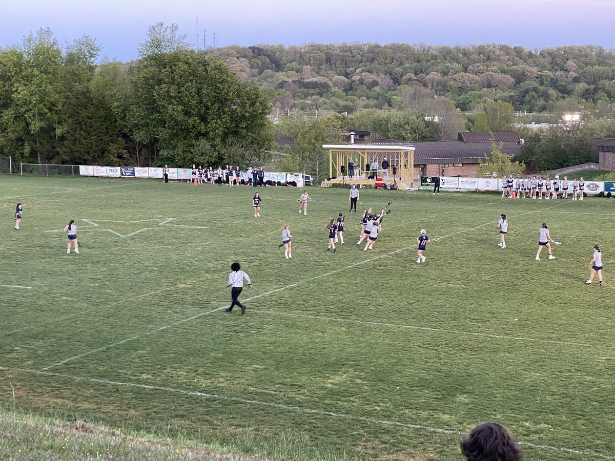 @ladiesfhslax taught me so much about lacrosse tonight! Amazing job ladies! 🥍