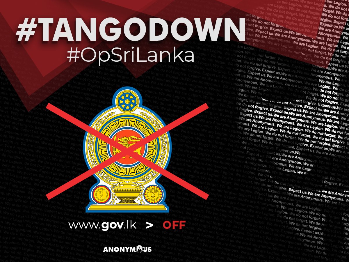 Sri Lanka Crisis : Hackers' group 'Anonymous' declares 'cyber war' on Sri Lanka