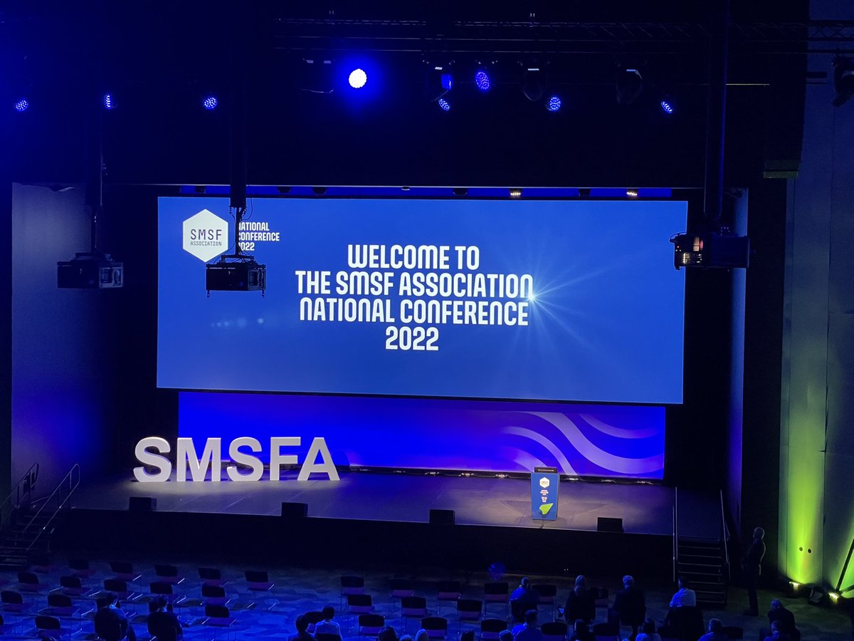 Looking forward to Day 1 of #nc2022 for the 18tj <a href="/SMSFassoc/">SMSF Association</a> conference