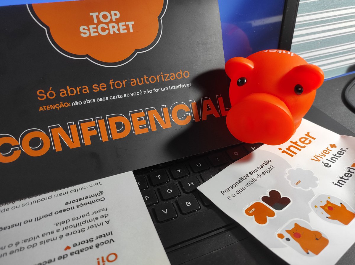 ericopavila's tweet photo. Alô @Bancointer e a #InterStore gratidão por está gentileza adorei tudo e sou sim #interlover https://t.co/TbHpMwkwGs
