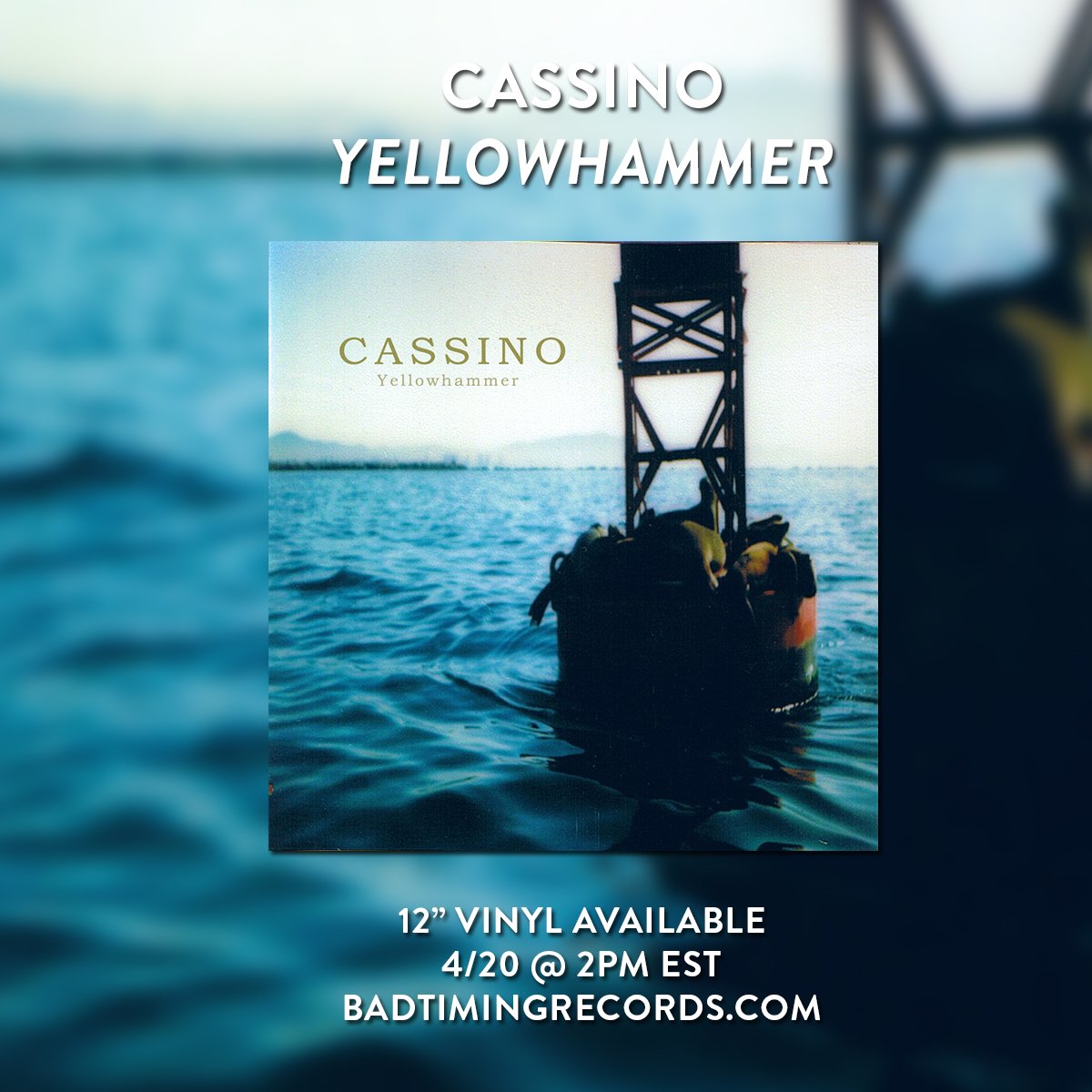 Yellowhammer vinyl available for purchase tomorrow at 2 PM EST via <a href="/BadTimingRecs/">Bad Timing Records</a>. Link in bio!