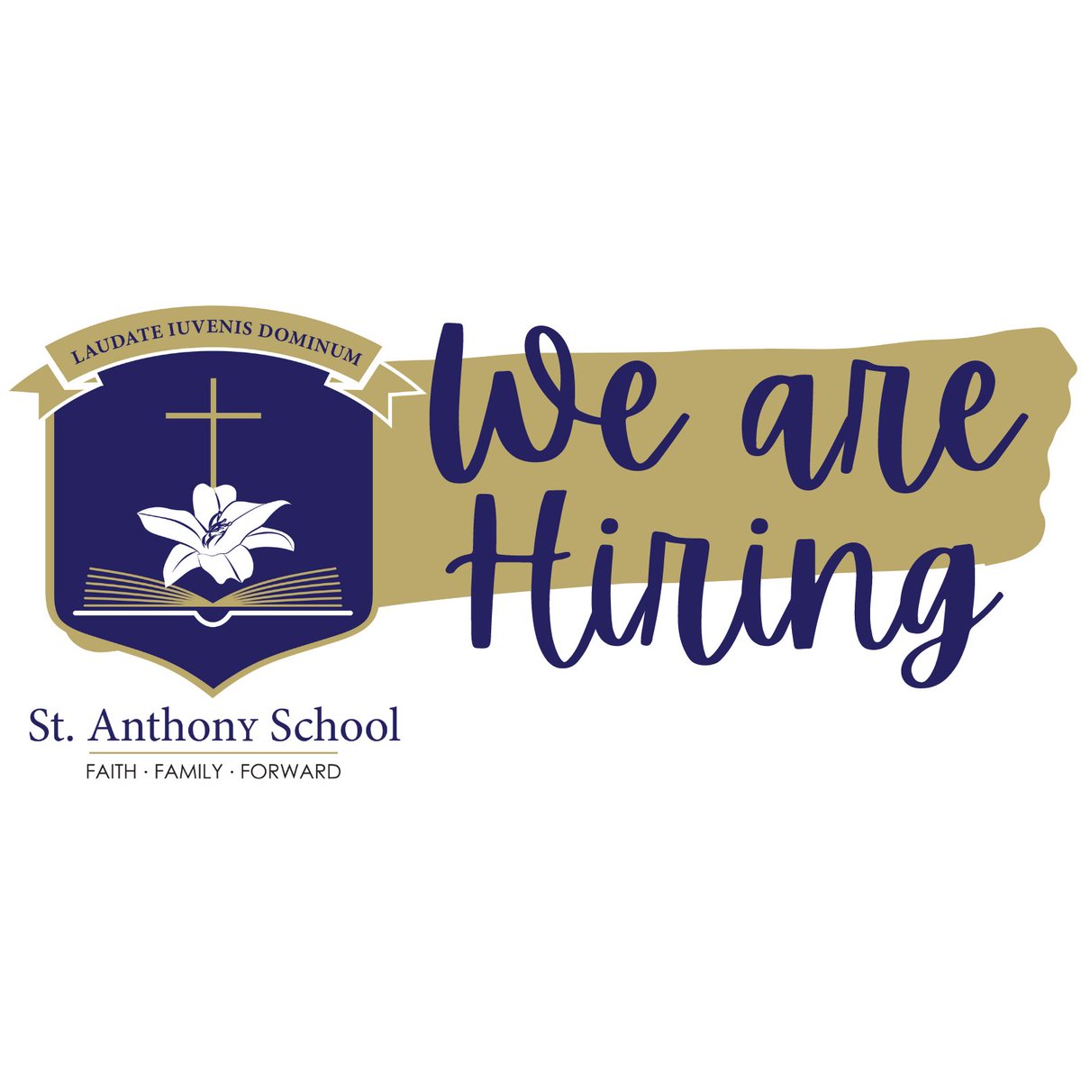 SASMilwaukee's tweet photo. Join our St. Anthony School Team!

Apply &amp; learn more about our current openings here: https://t.co/IAtZAcq1Hf https://t.co/p6ts6nQUTK