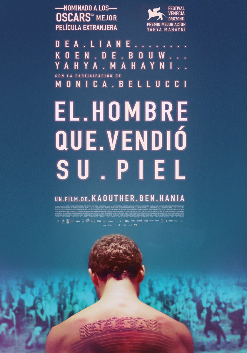 Mi artículo en la revista <a href="/ElCinefilCat/">El Cinèfil</a> de la película #ElHombreQueVendióSuPiel 
directora #KaoutherBenHania
Podéis leerlo en catalán aquí
elcinefil.cat/Persones-illeg…

y en castellano aquí
comiccienciatecnologia.blogspot.com/2022/04/Lhome-…

#CineYEducación Distribuye <a href="/SurtseyFilms/">Surtsey Films</a>