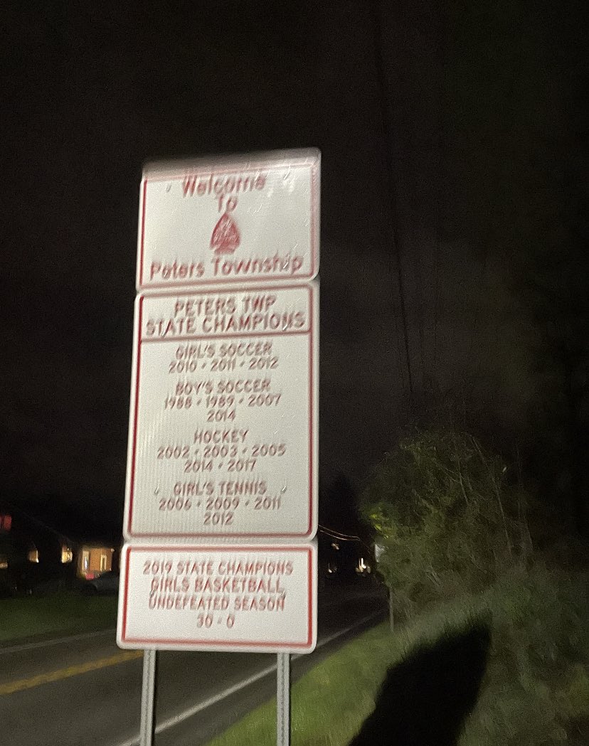 PTSquirt2k22's tweet photo. The Mask was found by The U (Andrew Massucci and Austin Marmol) behind the sign with all of the Championships at the entrance of PT.
Hint 1: 👸🥇0:34 Hinted at 34 seconds into Queens “We are the Champions” 
Hint 2: @makenna_marisa was the leader of the 30-0 girls basketball team https://t.co/5Qf7UBULXe