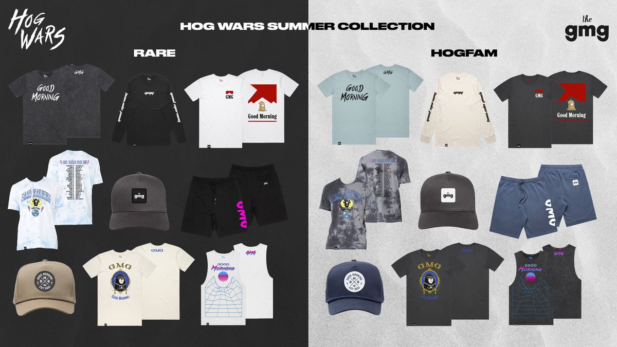 gmGroundhogs's tweet photo. Last chance for Hog Wars merch! Free items to claim for Hog Wars participants. All GMG holders were airdropped $WARS tokens for additional benefits. You can also purchase with regular old fiat. 

The store closes tomorrow (4/20) at midnight mountain time https://t.co/udo0qg2m1n