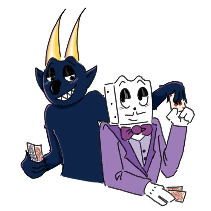 🤡craftstore🤡 (COMMISSIONS OPEN) on X: this king dice doodle i didn't  post because i thought his face looked stupid and his pose looked stupid  and the colors look stupid and everything about