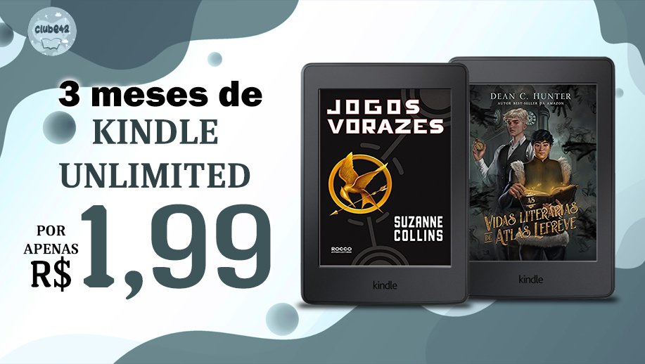 42Clube's tweet photo. GENTE VOLTOU!!!! APROVEITEM!!

🚨3 MESES KINDLE UNLIMITED POR 1,99 🚨
    ➥ https://t.co/qxZd9njSWT
    ➥ https://t.co/qxZd9njSWT
    ➥ https://t.co/qxZd9njSWT

Deem RT por favor pra a alcançar mais leitores 🗣️ https://t.co/UIR25w2AW3
