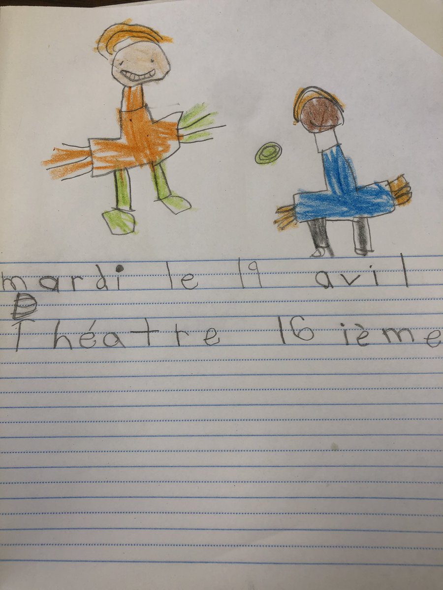 mmefriesenclass's tweet photo. Merci @Seizieme pour notre atelier!Our kindergarten class loved our theatre workshop today! #peacearchlearns https://t.co/BS3jBng4ka