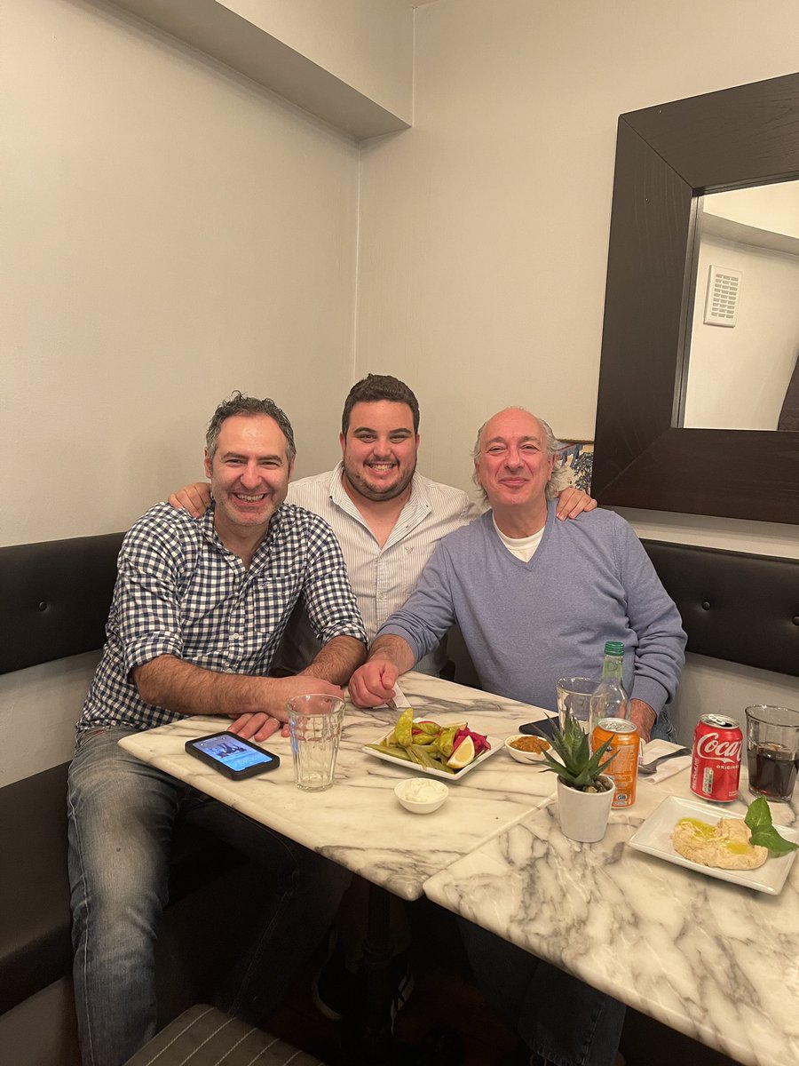 Marcos4WH's tweet photo. An absolute honour to have been invited to iftar by local business owner and friend Elias of @DavidsDeliNW6! Such a privilege to spend this special moment with friends! @Ian_Coh https://t.co/rvpSaDKFf5