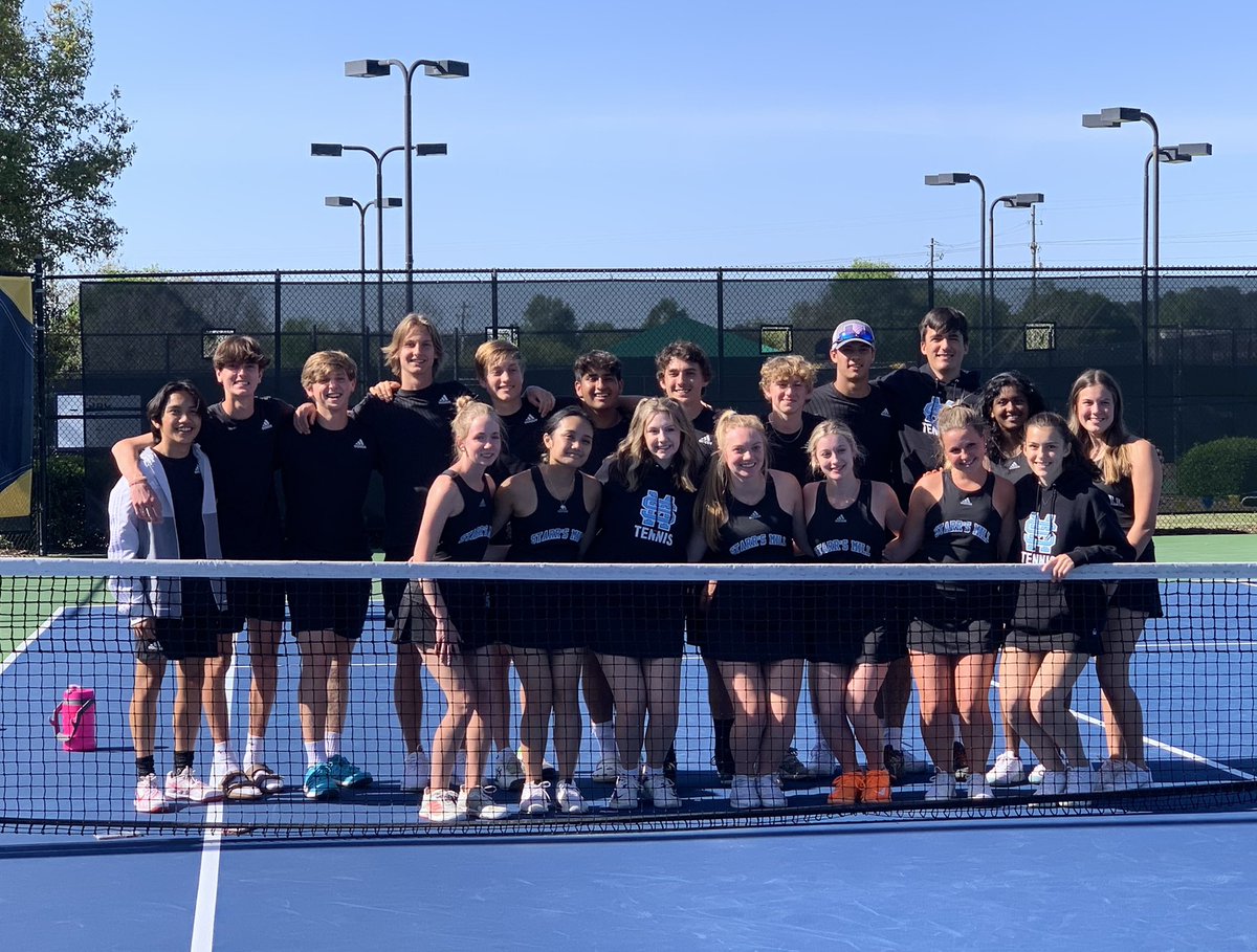 SMPantherTennis's tweet photo. Boys and Girls win the first round of state playoffs and advance to the sweet sixteen https://t.co/8fazPMggMh