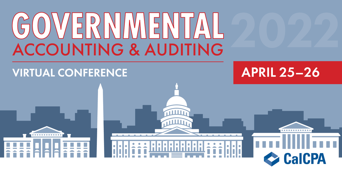 Cal_CPA's tweet image. #CalCPA's #Governmental #Accounting &amp;amp; #Auditing Virtual Conference is just a week away on April 25-26 offering the latest updates for the coming year. Get the insider views of the risks CalPERS board considered when making their decisions. Register here: bit.ly/386n50z