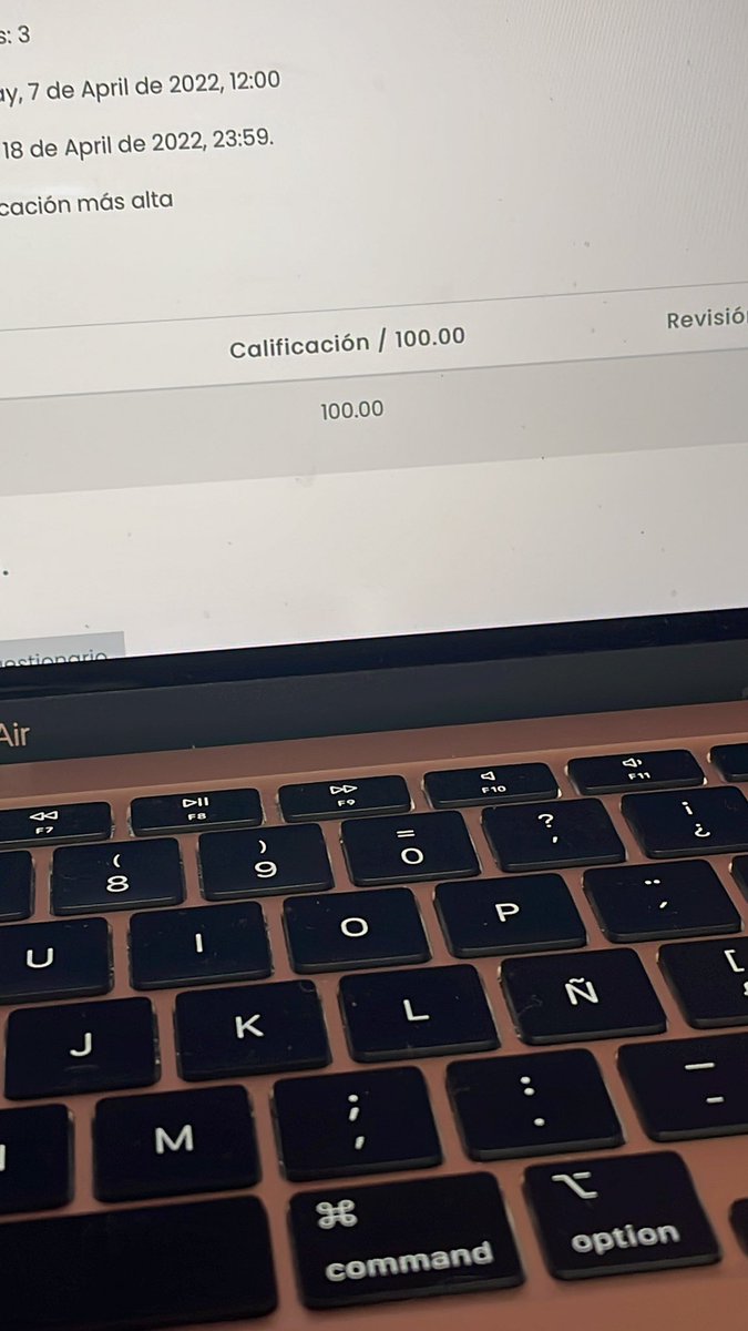 No lo ignores y tendrás 100 en tus parciales. 😉🤌🏻