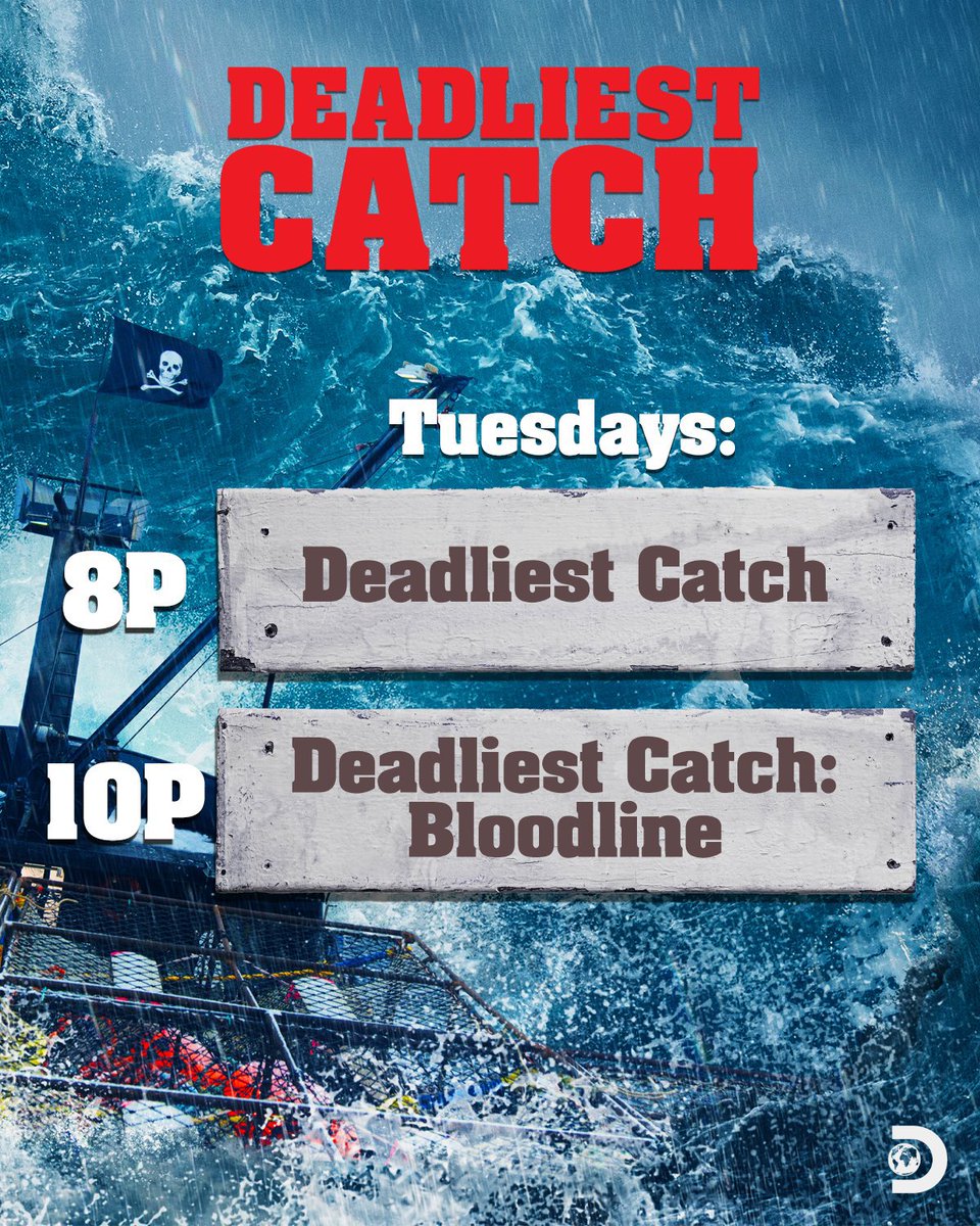 Deadliest Catch Online/Andrea (@dconlinedotcom) on Twitter photo I am counting down to watch the premier of two of my favorite all time show’s <a href="/DeadliestCatch/">Deadliest Catch</a> and #DeadliestCatchBloodlines. It’s so great to have Tuesday’s back to watch my favorite show, captains and crew! My birthday May 10 is on a Tuesday so it’s gonna be an amazing birthday. I am counting down to watch the premier of two of my favorite all time show’s <a href="/DeadliestCatch/">Deadliest Catch</a> and #DeadliestCatchBloodlines. It’s so great to have Tuesday’s back to watch my favorite show, captains and crew! My birthday May 10 is on a Tuesday so it’s gonna be an amazing birthday.