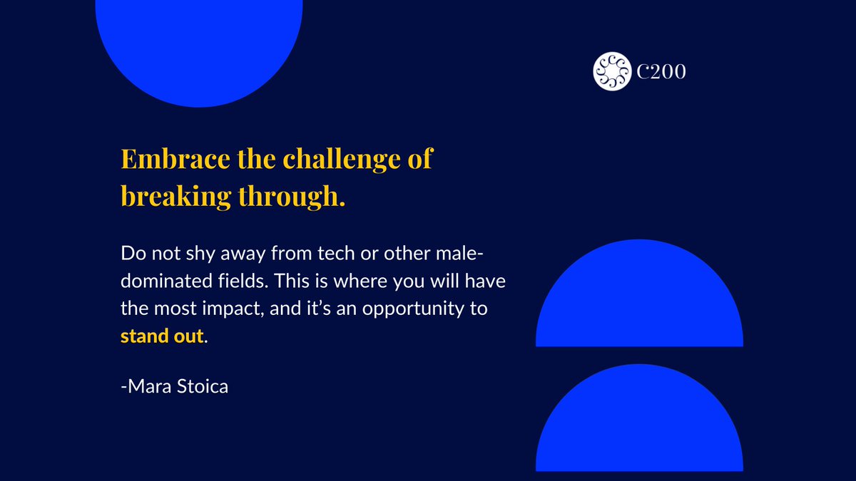 committeeof200's tweet image. More from C200 CHAMPION, Mara Stoica! #SuccessShared #C200 #womenentrepreneurs #standout